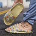 2021 Summer New Fashion Custom Unisex Designer Men Slipper Slides For Men Slippers